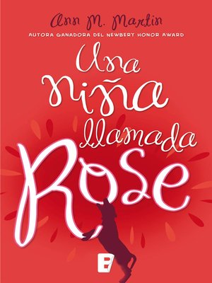 cover image of Una niña llamada Rose